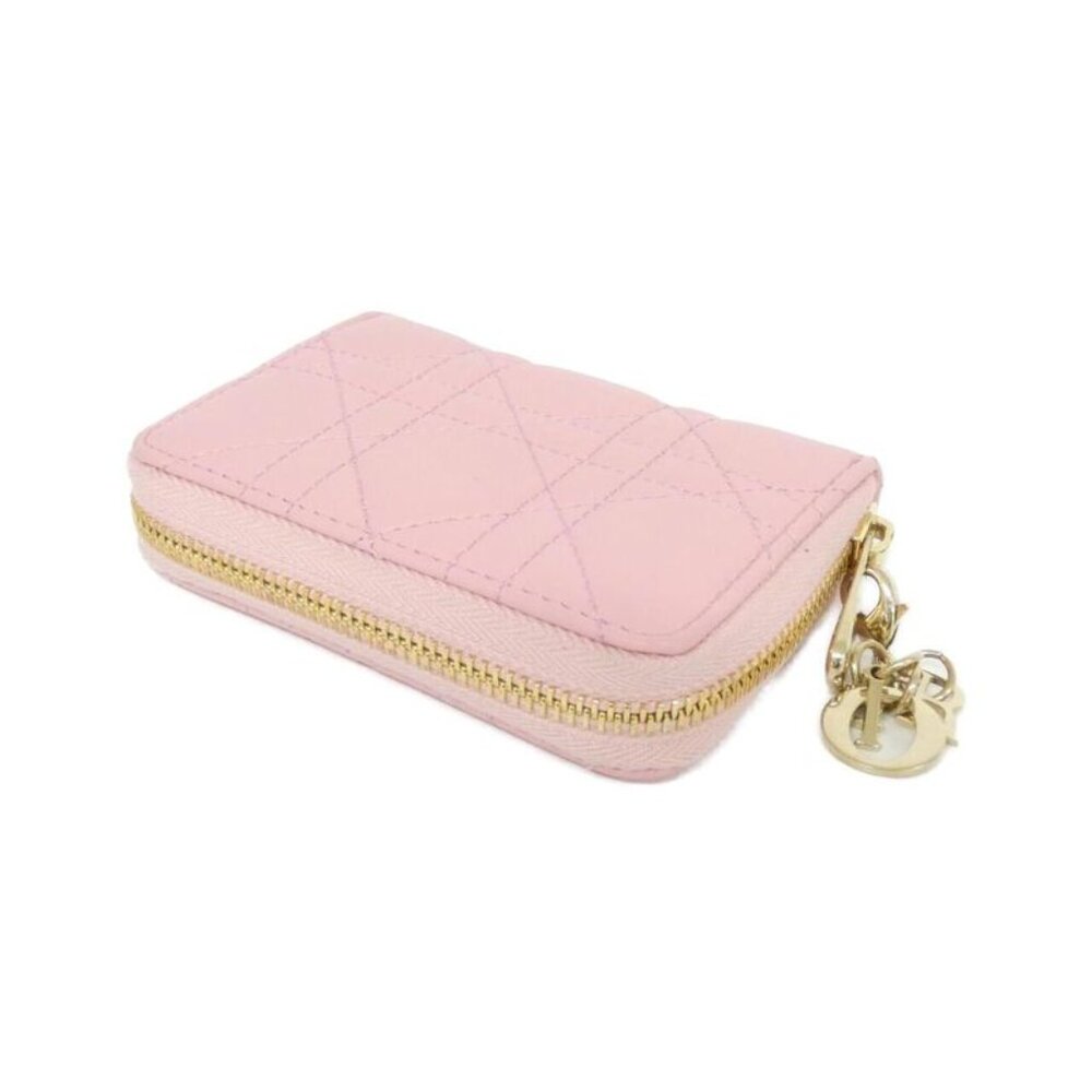 Dior Voyageur Coin Case Handbag Melocoton Pink - Picture 2 of 10